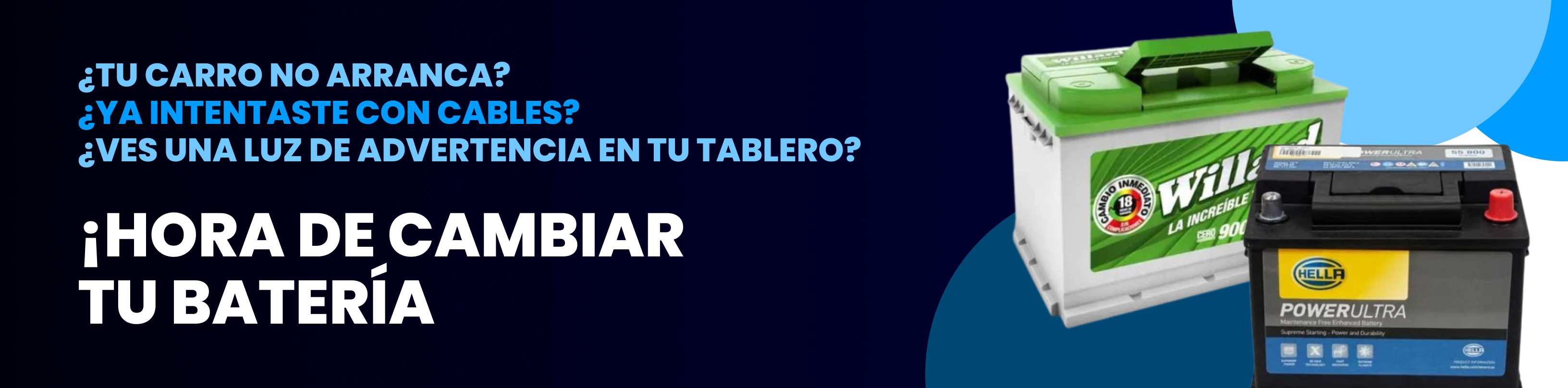5 datos que debes saber antes de pedir tu batería para carro a domicilio
