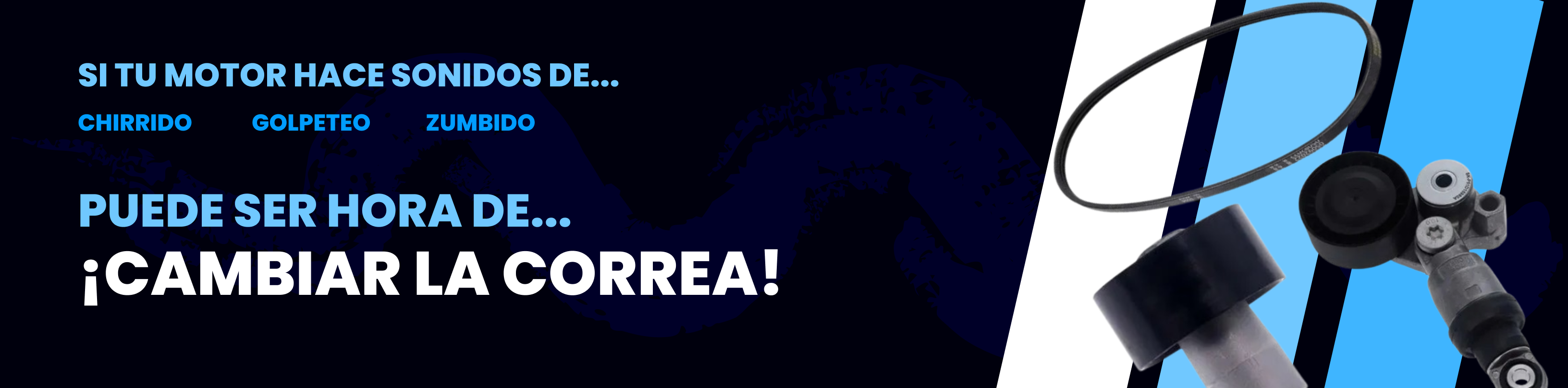 Señales de una correa de repartición defectuosa y cómo solucionarlo